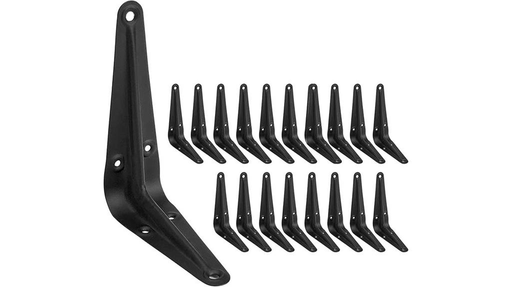 heavy duty metal shelf brackets