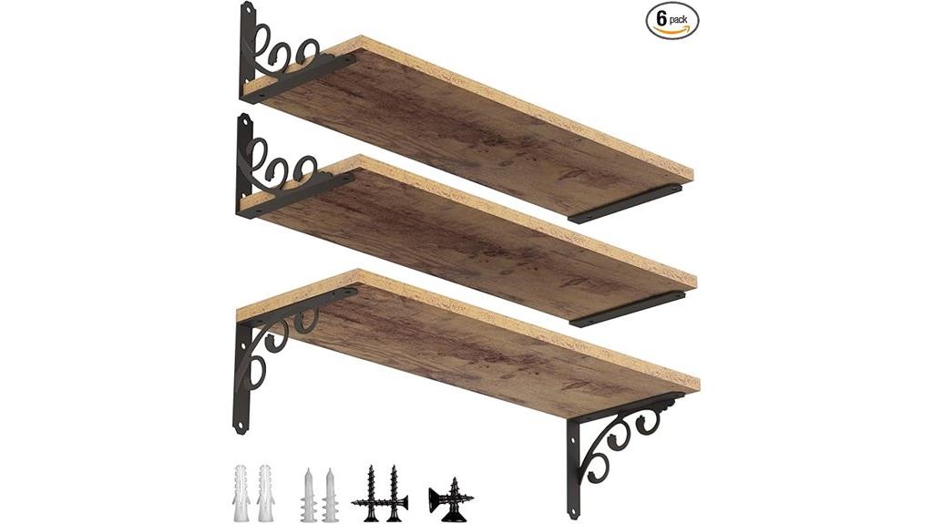 heavy duty metal shelving brackets
