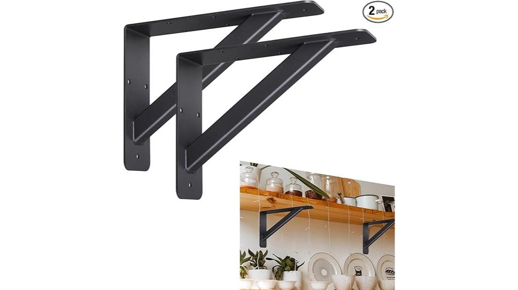 heavy duty shelf brackets