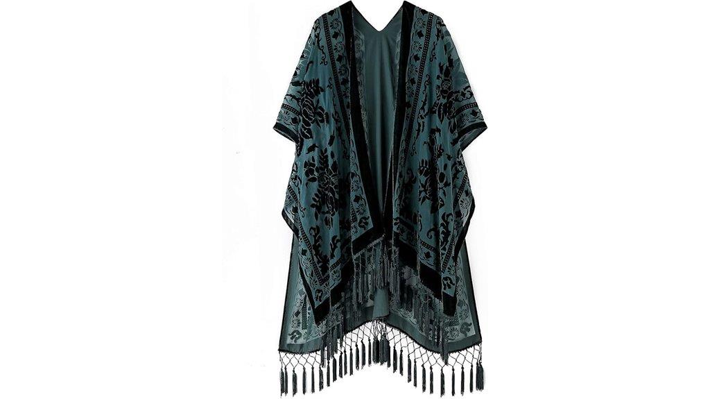 hello women s burnout kimono