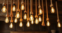hemp rope pendant lights