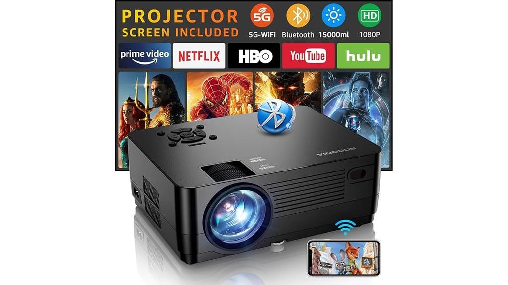 high definition 4k wireless projector