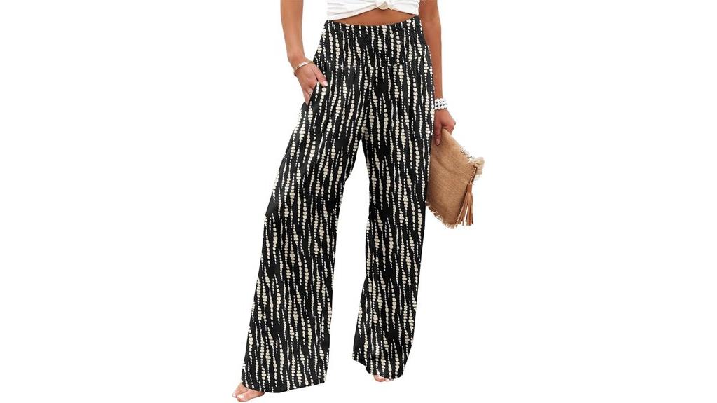 high waist palazzo pants