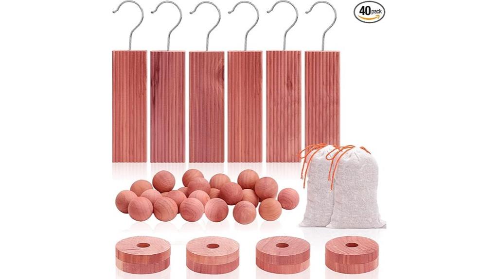 homode cedar clothing blocks