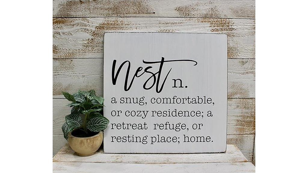 houvssen 8x8 wood sign