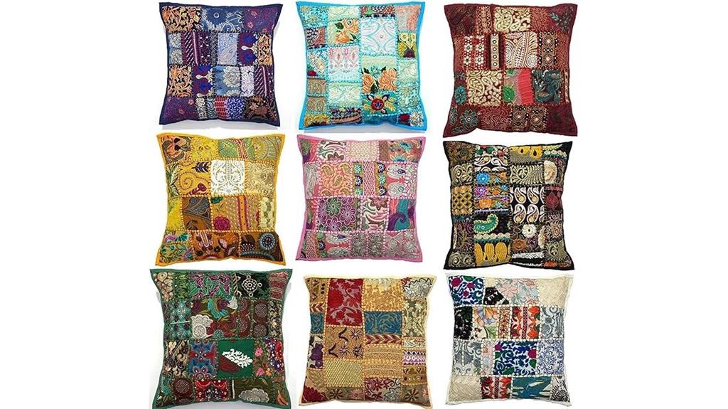 indian pillow cover set