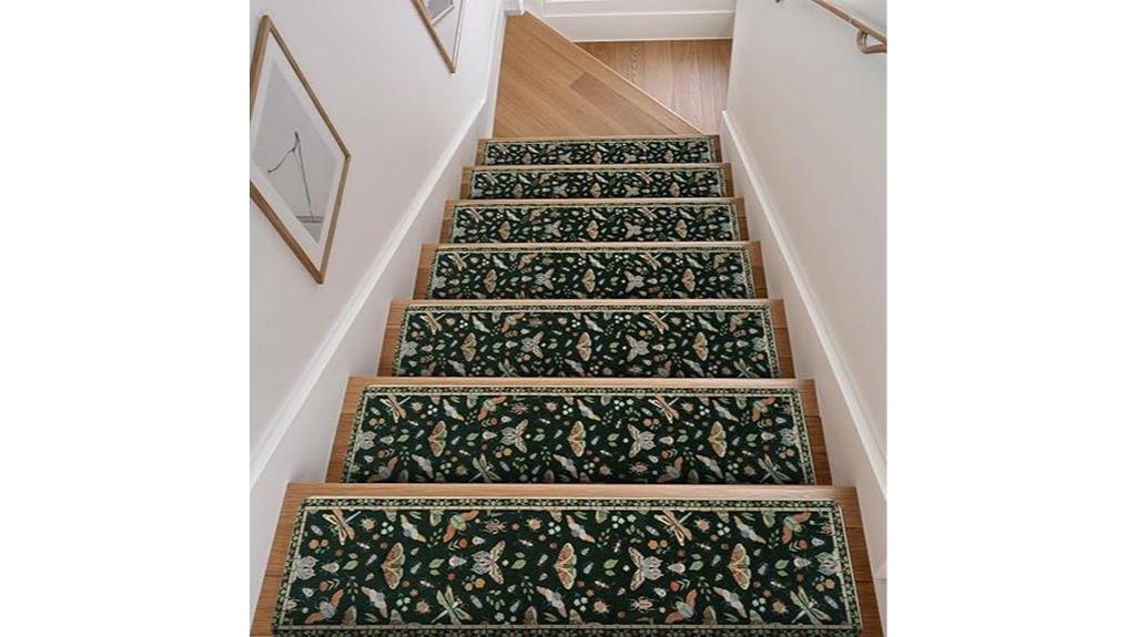insect patterned non slip treads