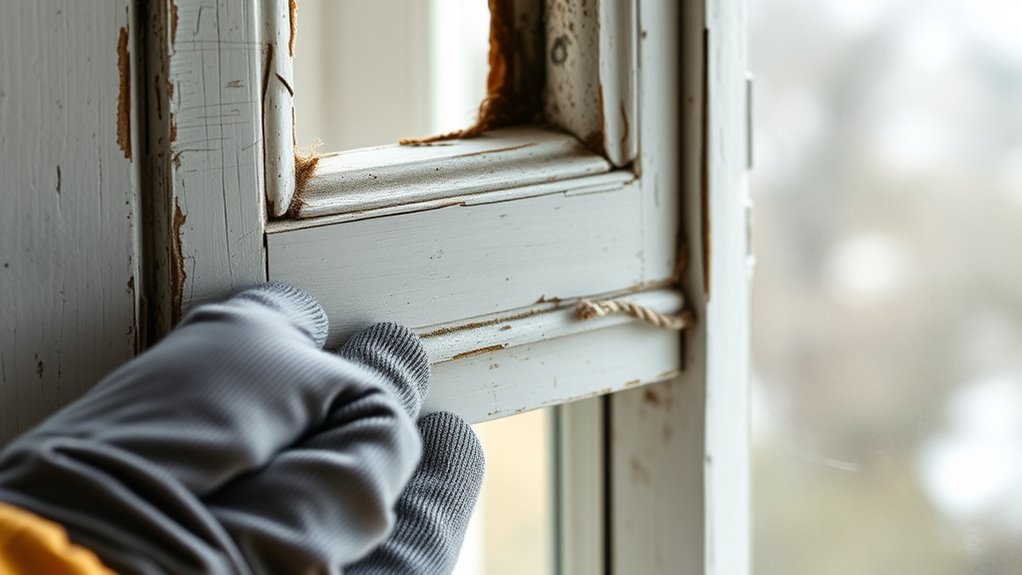 inspect identify replace weatherstripping