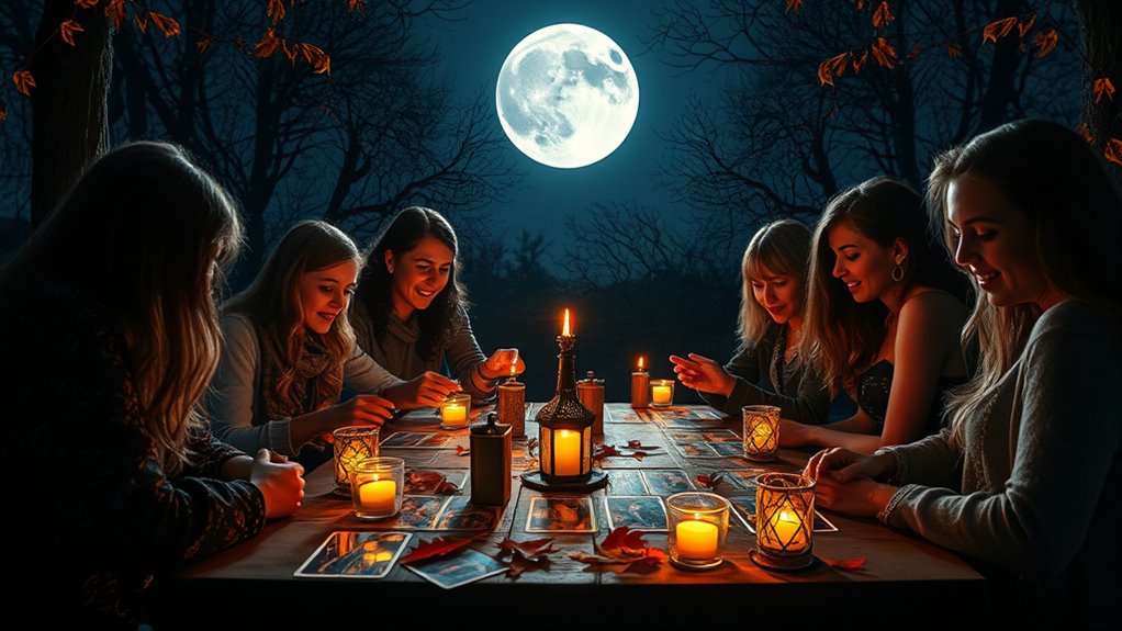 interactive tarot party activities