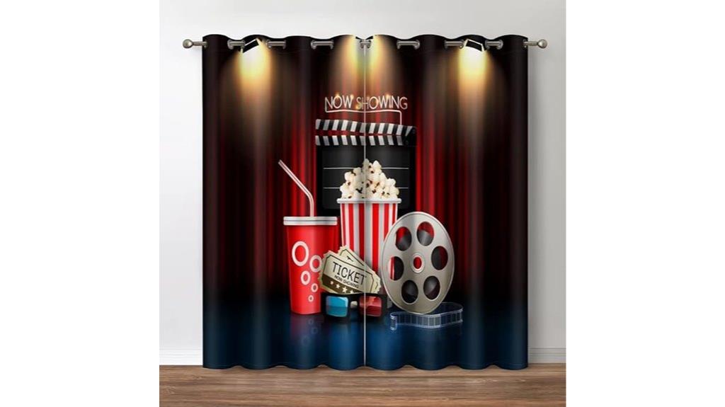 jekeno blackout curtain panels