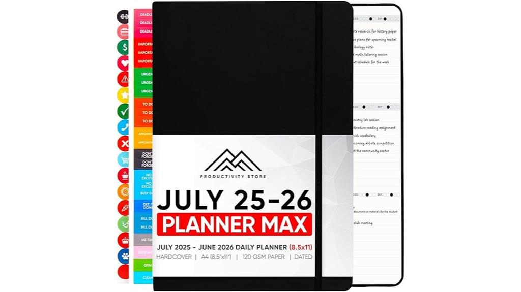 july 2025 2026 planner