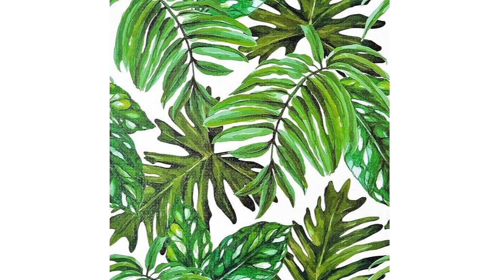 jungle tropical peel wallpaper