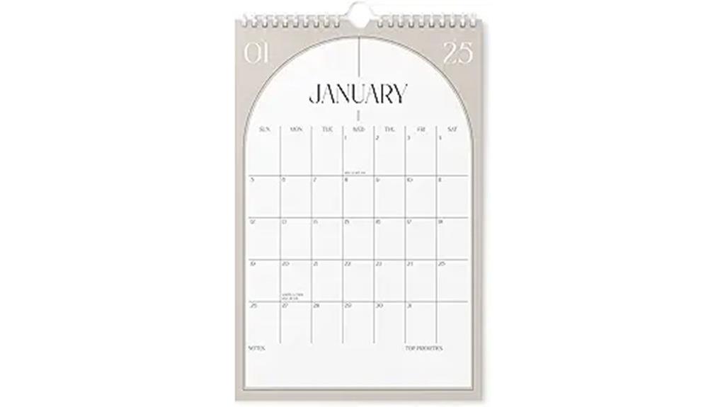 karto 2025 wall calendar
