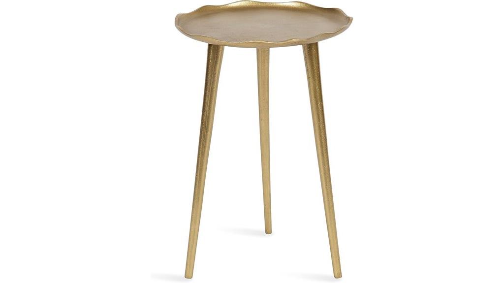 kate laurel metal table