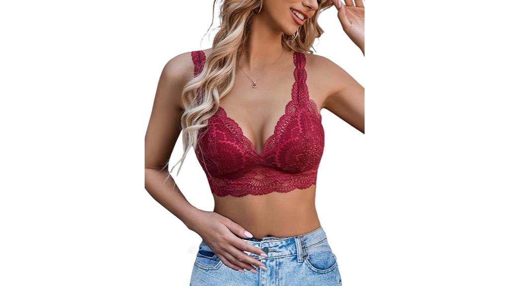lace bralettes for women