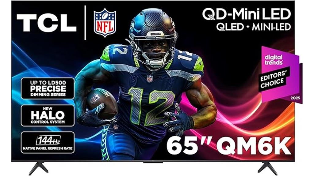 large 4k qd mini led
