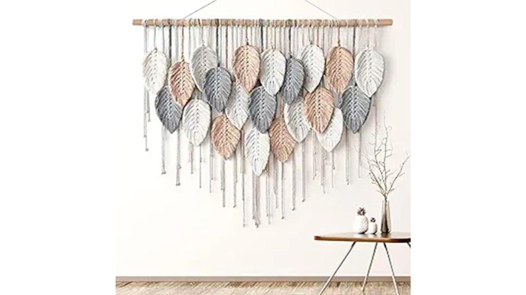 large macrame wall hanging