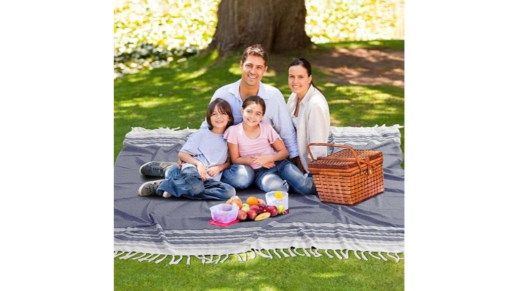 large outdoor camping blanket
