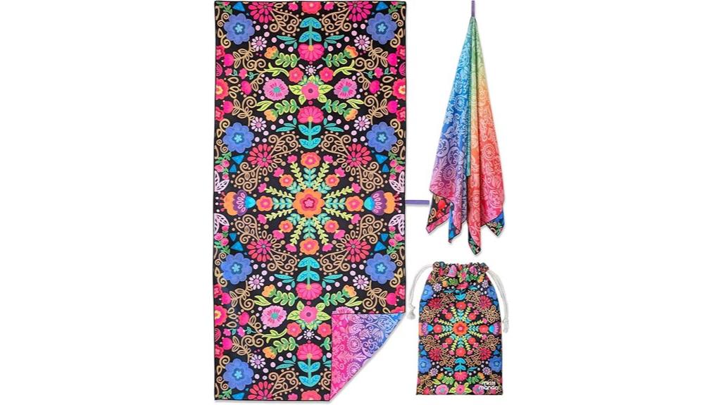 large quick dry microfiber towel