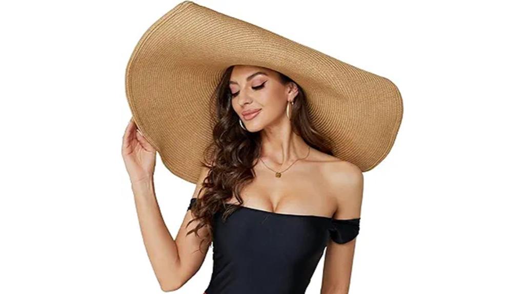 large women s beach hat