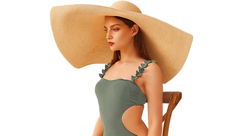 large women s straw hat