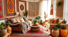 layered boho pattern elegance