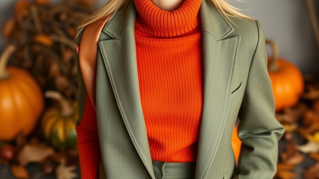layered neutral textured ensembles