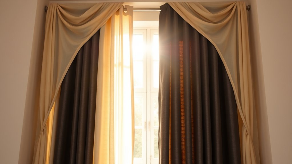 layered window treatment options