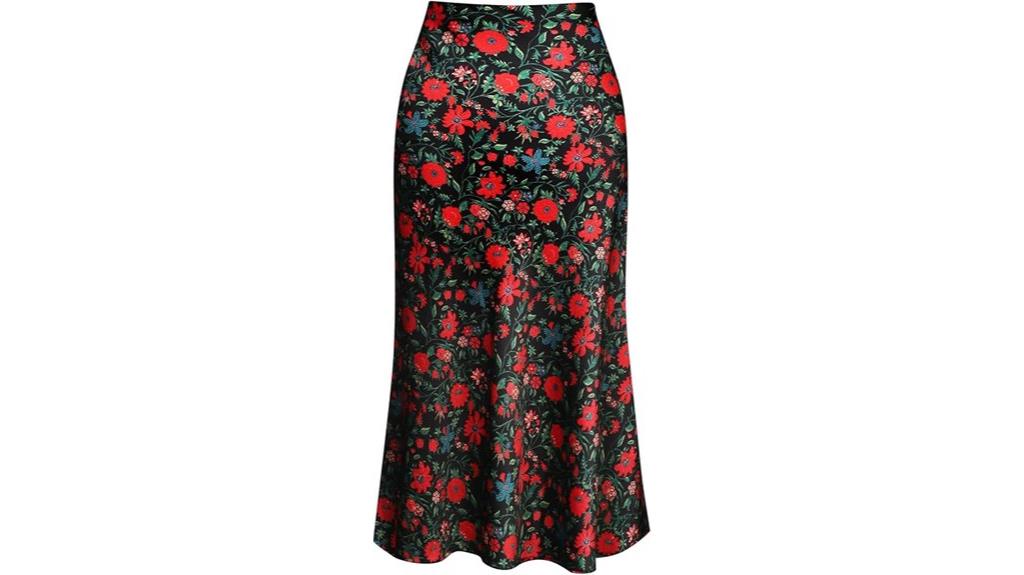 leopard print midi skirt
