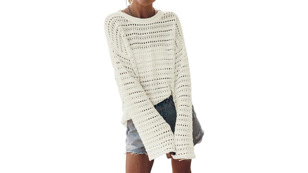 lightweight casual knit sweater