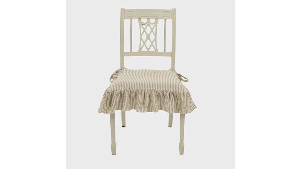 linen dining chair cover