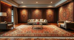 luxurious wool silk carpets