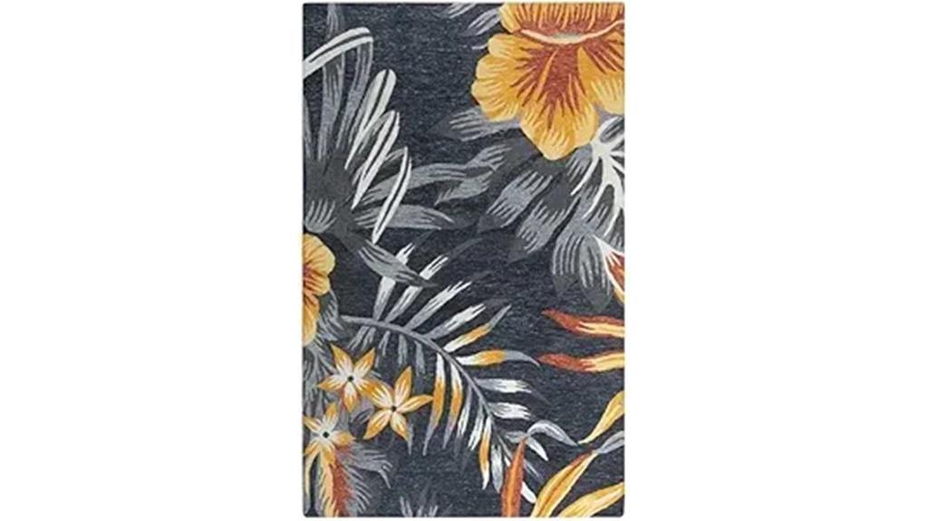 luxurious wool silk rug
