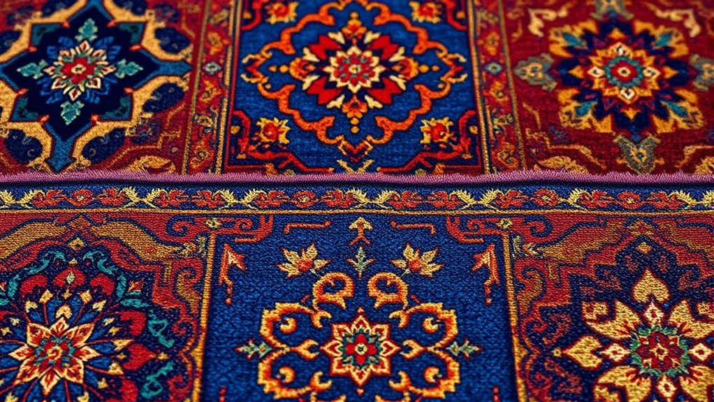 luxury durable silk rugs