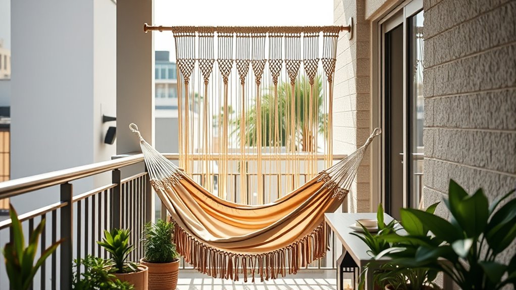 maximize small balcony functionality