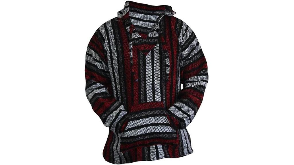 mexican baja pullover hoodie