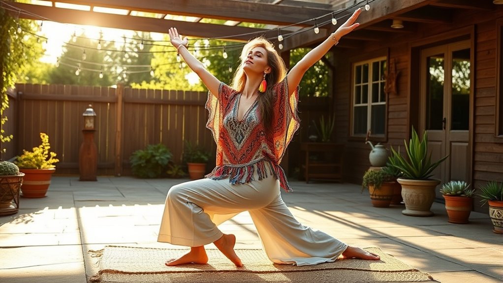 mindful fluid yoga practice