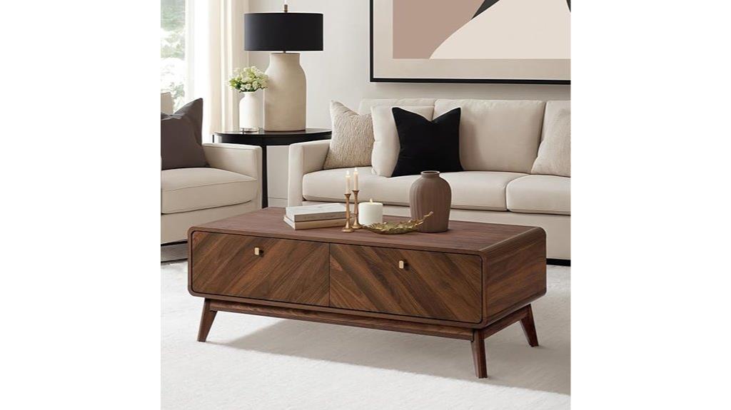modern 47 inch coffee table