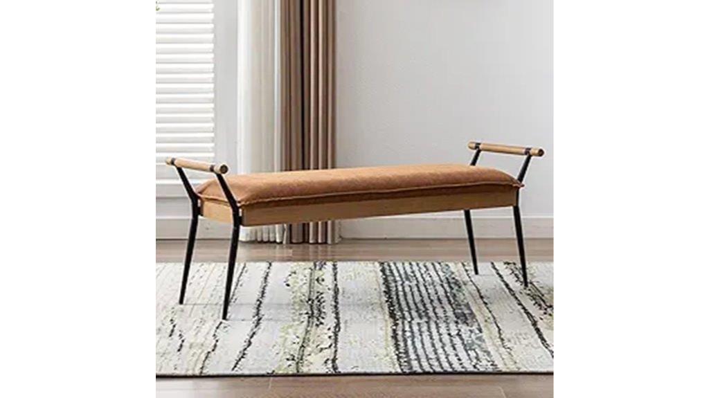 modern rectangular ottoman