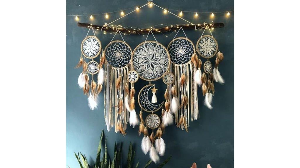 moon phase dreamcatcher set