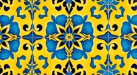 moroccan tile stencils collection