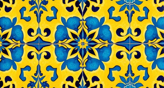 moroccan tile stencils collection