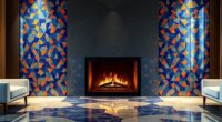 moroccan zellige fireplace upgrade