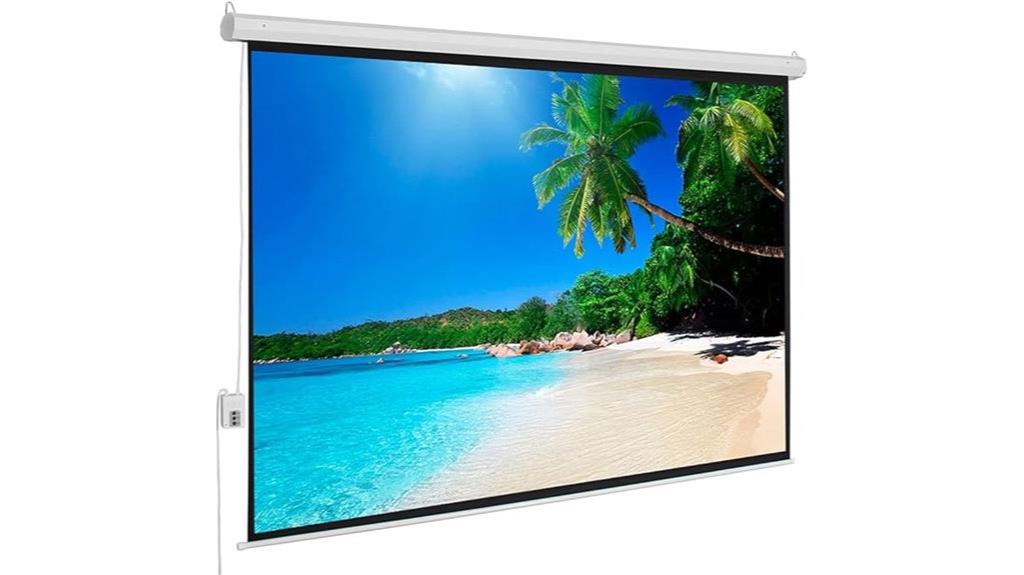 motorized 100 inch screen