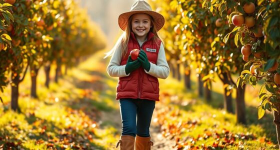 mud resistant apple picking attire