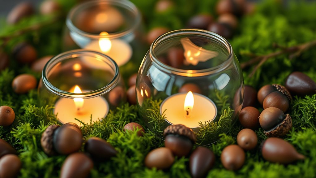 natural acorn texture enhancement