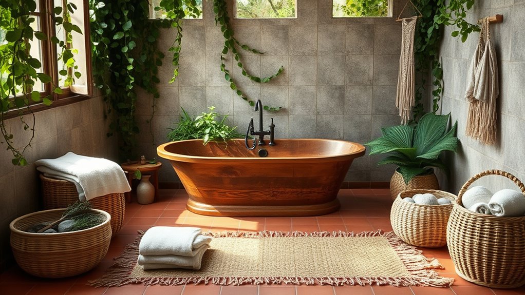 natural textures and sustainable choices