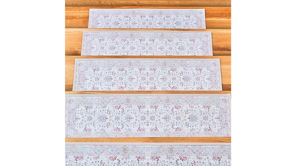 non slip grey carpet treads