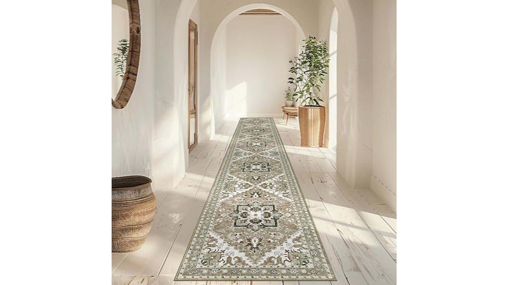non slip hallway runner rug