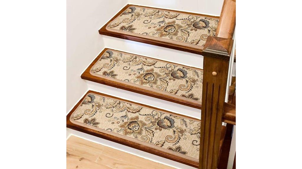 non slip stair tread set